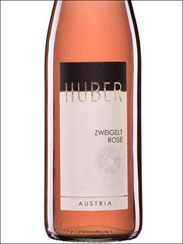фото Markus Huber Zweigelt Rose Маркус Хубер Цвайгельт Розе Австрия вино розовое