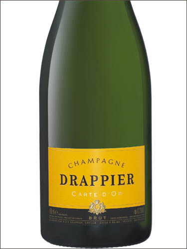 фото Champagne Drappier Carte d'Or Brut Шампань Драппье Карт д'Ор Брют Франция вино белое