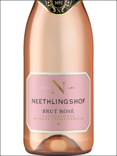 фото Neethlingshof Cap Classique Brut Rose Нитхлингсхоф Кап Классик Брют Розе ЮАР вино розовое