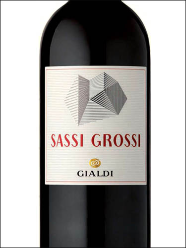 фото Gialdi Sassi Grossi Merlot Ticino DOC Джальди Сасси Гросси Мерло Тичино Швейцария вино красное