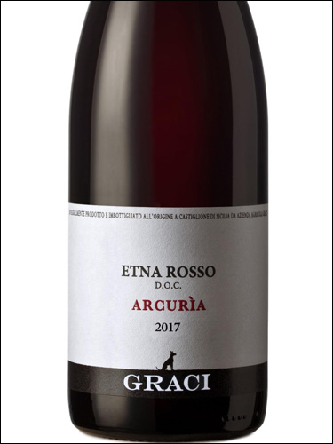 фото Graci Etna Rosso Arcuria DOC Грачи Этна Россо Аркурия Италия вино красное