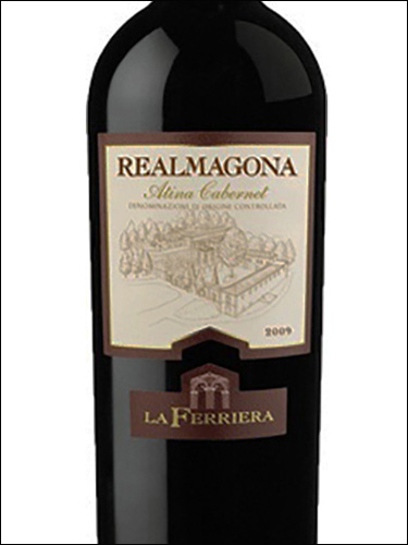 фото La Ferriera Realmagona Atina Cabernet DOC Ла Феррьера Реальмагона Атина Каберне Италия вино красное