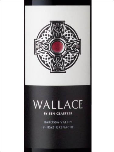 фото Wallace By Ben Glaetzer Shiraz Grenache Barossa Valley Глейцер Вайнс Уоллис Шираз Гренаш Баросса Вэлли Австралия вино красное