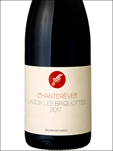 фото Chantereves Ladoix Rouge Les Briquottes AOC Шантерев Ладуа Руж Ле Брикот Франция вино красное