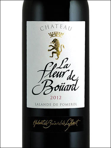 фото La Fleur de Bouard Lalande de Pomerol AOC Ля Флер де Буар Лаланд де Помроль Франция вино красное