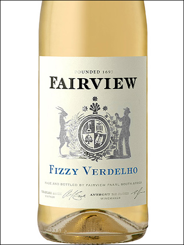 фото Fairview Fizzy Verdelho Фэирвью Физзи Вердельо ЮАР вино белое