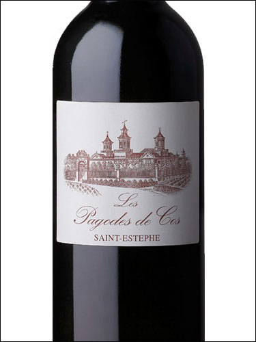 фото Les Pagodes de Cos Saint-Estephe AOC Ле Пагод де Кос Сент-Эстеф Франция вино красное