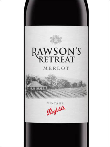 фото Rawson's Retreat Merlot Роусонс Ритрит Мерло Австралия вино красное