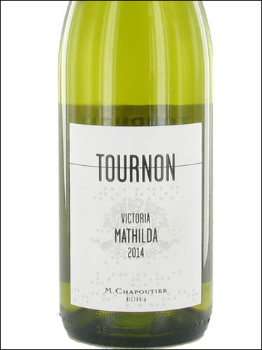 фото Domaine Tournon Mathilda Victoria Blanc Домен Турнон Матильда Виктория Блан Австралия вино белое