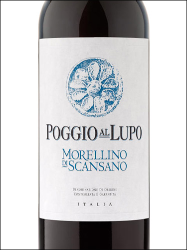 фото Poggio al Lupo Morellino di Scansano DOCG Поджо аль Лупо Мореллино ди Сканзано Италия вино красное
