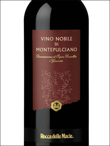 фото Rocca delle Macie Vino Nobile di Montepulciano DOCG Рокка делле Мачие Вино Нобиле ди Монтепульчано Италия вино красное
