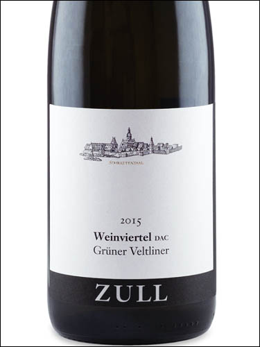 фото Zull Gruner Veltliner Weinviertel DAC Цуль Грюнер Вельтлинер Вайнфиртель Австрия вино белое