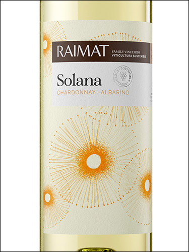 фото вино Raimat Solana Chardonnay-Albarino Costers del Segre DO 