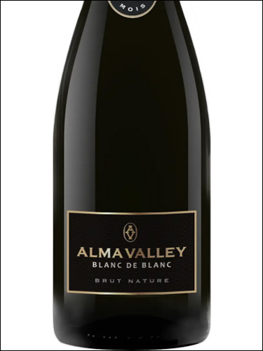 фото Alma Valley Blanc de Noir Альма Вэлли Блан де Нуар Россия вино белое