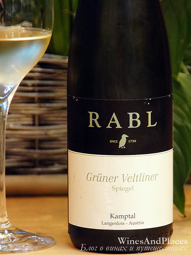 фото Rabl Gruner Veltliner Spiegel Kamptal Рабль Грюнер Вельтлинер Шпигель Кампталь Австрия вино белое