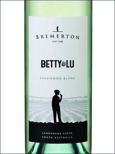 фото Bremerton Betty & Lu Sauvignon Blanc Langhorne Creek Бремертон Бетти & Лу Совиньон Блан Лэнгхорн Крик Австралия вино белое