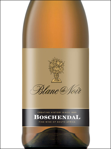 фото Boschendal Blanc de Noir Бошендаль Блан де Нуар ЮАР вино розовое