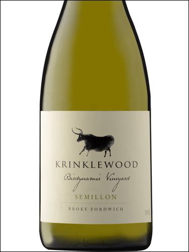 фото Krinklewood Semillon Broke Fordwich Кринклвуд Семильон Брок Фордвич Австралия вино белое