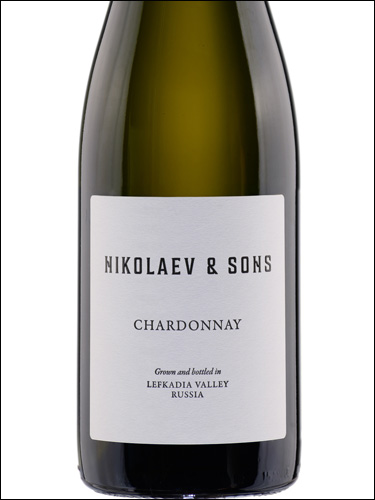 фото Nikolaev & Sons Chardonnay Николаев и Сыновья Шардоне Россия вино белое