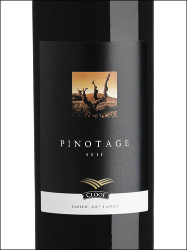 фото Cloof Pinotage Darling WO Клуф Пинотаж Дарлинг ЮАР вино красное