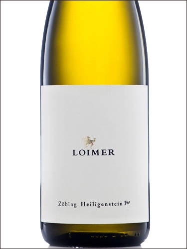 фото Loimer Zobing Heiligenstein Riesling Kamptal DAC Reserve Лоймер Цебинг Хайлигенштайн Рислинг Кампталь Резерв Австрия вино белое