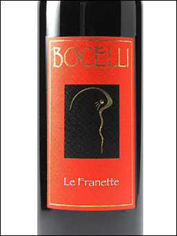 фото Bocelli Le Franette Rosso Toscana IGT Бочелли Ле Франетте Россо Тоскана Италия вино красное