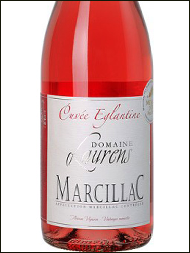 фото Domaine Laurens Cuvee Eglantine Rose Marcillac AOC Домен Лоран Кюве Эглантин Розе Марсийак Франция вино розовое