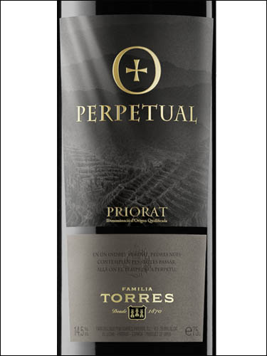 фото вино Torres Perpetual Priorat DOQ 