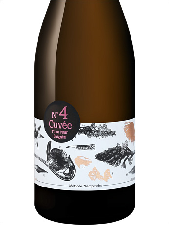 фото Cock t’est belle Cuvee №4 Pinot Noir Saignee Кок т'э бэль Кюве №4 Пино Нуар Санье Россия вино розовое