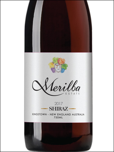 фото Merilba Estate Shiraz New England Australia Мерилба Истейт Шираз Новая Англия Австралия Австралия вино красное