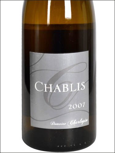 фото Domaine Philippe Charlopin-Parizot Chablis AOC Домен Филипп Шарлопен-Паризо Шабли Франция вино белое