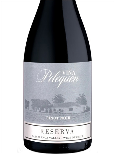 фото Vina Pelequen Reserva Pinot Noir Casablanca Valley DO Винья Пелекен Ресерва Пино Нуар Долина Касабланка Чили вино красное