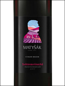 фото Matysak Vinum Bozen Svatovavrinecke Матысак Винум Бозен Световавринецке Словакия вино красное