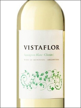 фото Vistaflor Sauvignon Blanc - Chenin Mendoza Вистафлор Совиньон Блан - Шенен Мендоса Аргентина вино белое