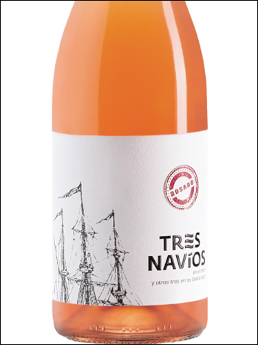 фото вино Barco del Corneta Tres Navios Rosado 