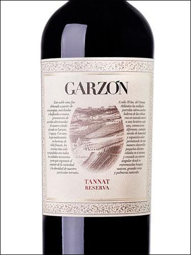 фото Garzon Reserva Tannat Гарсон Резерва Таннат Уругвай вино красное