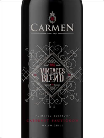 фото Carmen Vintages Blend I Кармен Винтажес Бленд I Чили вино красное