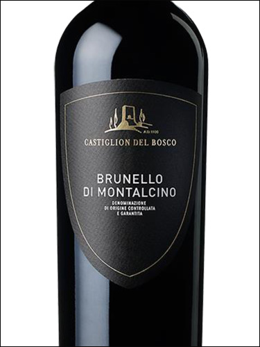 фото Castiglion del Bosco Brunello di Montalcino DOCG Кастильон дель Боско Брунелло ди Монтальчино Италия вино красное