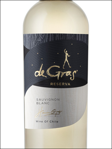 фото de Gras Reserva Sauvignon Blanc Leyda Valley DO де Грас Резерва Совиньон Блан Долина Лейда Чили вино белое