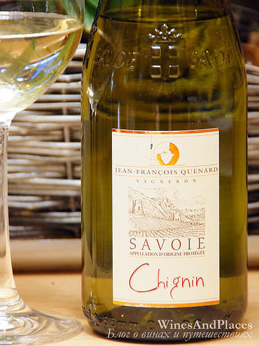 фото Jean-Francois Quenard Vigneron  Savoie Chignin AOP Жан-Франсуа Кенар Виньерон Савуа Шиньен Франция вино белое