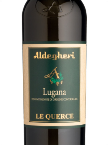 фото Aldegheri Le Querce Lugana DOC Алдегери Ле Кверчи Лугана Италия вино белое