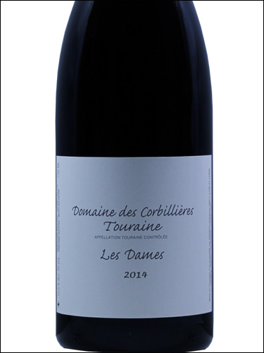 фото Domaine des Corbillieres Les Dames Touraine Rouge AOC Домен де Корбильер Кюве Ле Дам Турень Руж Франция вино красное