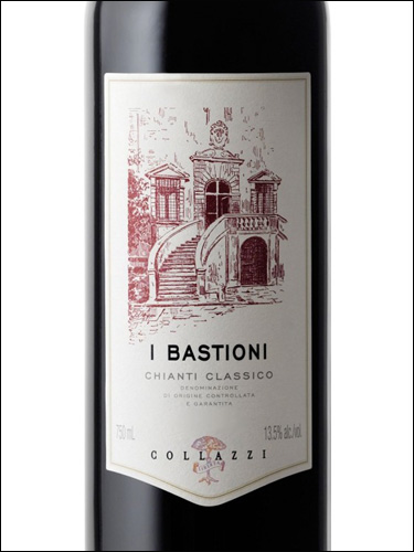 фото I Collazzi I Bastioni Chianti Classico DOCG Колацци и Бастиони Кьянти Классико Италия вино красное