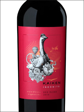 фото Kaiken Indomito Red Blend Кайкен Индомито Ред Бленд Аргентина вино красное