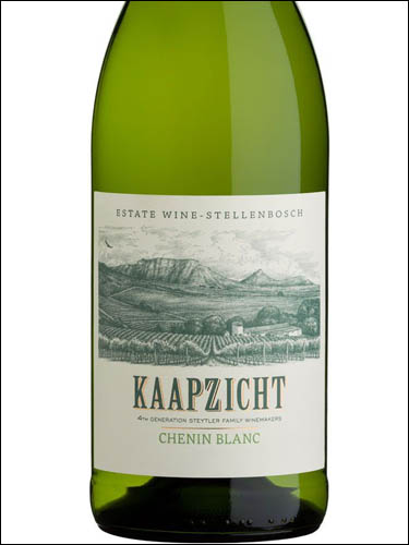 фото Kaapzicht Chenin Blanc Stellenbosch WO Каапзихт Шенен Блан Стелленбош ЮАР вино белое