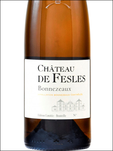 фото Chateau des Fesles Bonnezeaux AOC Шато де Фель Бонзо Франция вино белое