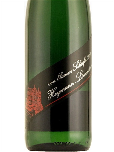 фото Heymann-Lowenstein Von Blauem Schiefer Хейманн-Лёвенштайн Фон Блюм Шифер Германия вино белое