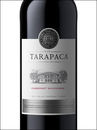 фото Vina Tarapaca Cabernet Sauvignon Винья Тарапака Каберне Совиньон Чили вино красное