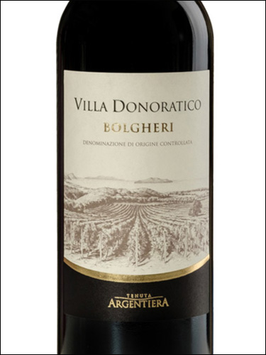фото Tenuta Argentiera Villa Donoratico Bolgheri DOC Тенута Арджентьера Вилла Доноратико Болгери Италия вино красное