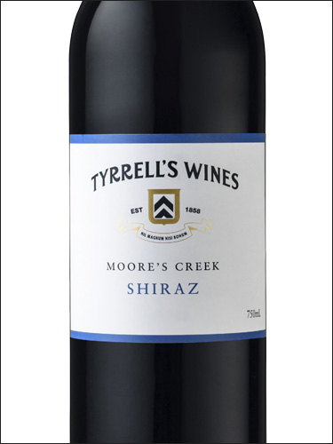 фото Tyrrell's Wines Moore’s Creek Shiraz Тиррелз Вайнз Мурз Крик Шираз Австралия вино красное